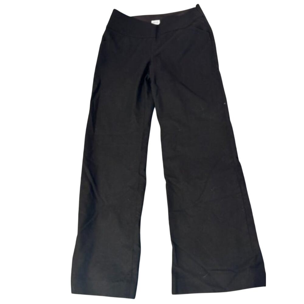 Armani Collezioni Made in Italy Virgin Wool Straight Leg Trousers Pants Size 6